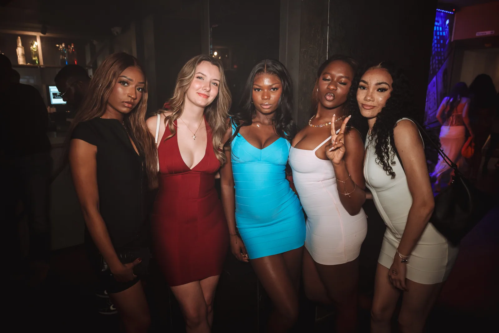 Friends together at Runway Manchester